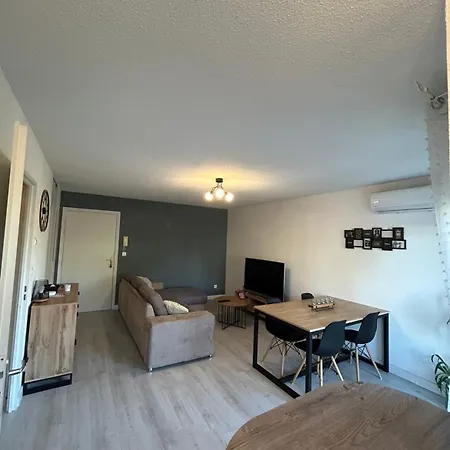 Apartmán T2 Cosy, Calme Et 2 Parking Prive Avec Piscine Toulouse